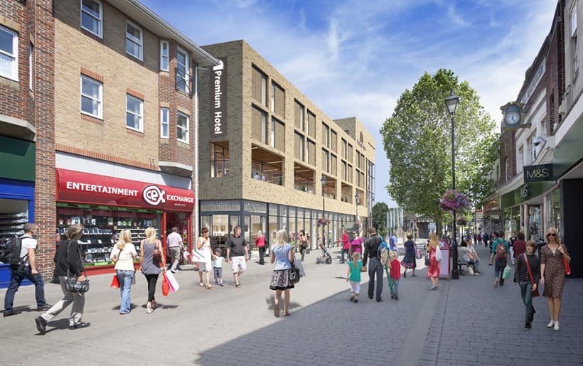 Staines-upon-Thames revamp granted planning