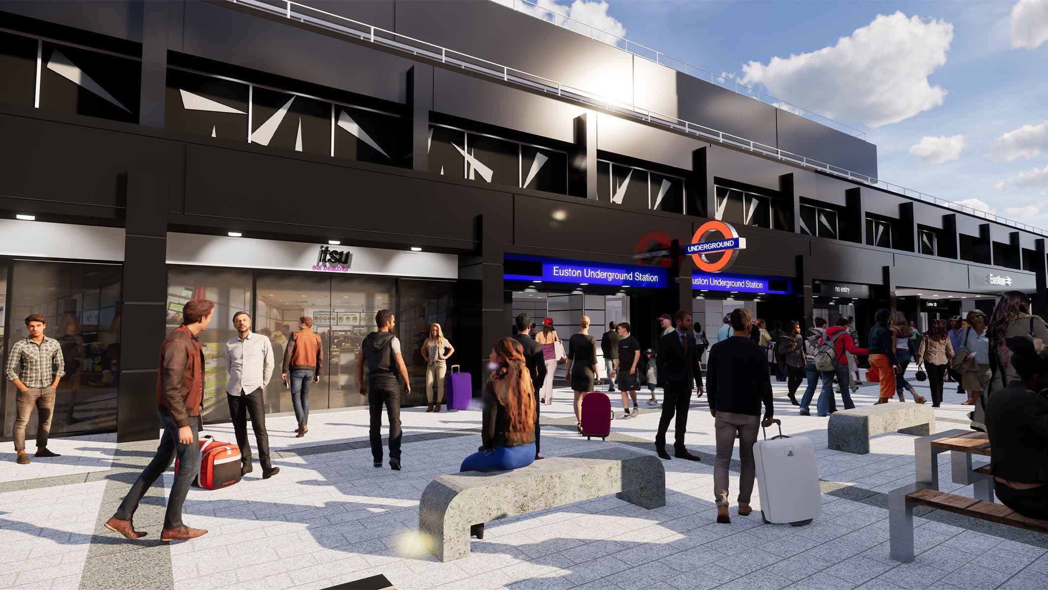 3DReid Euston Station Transformation