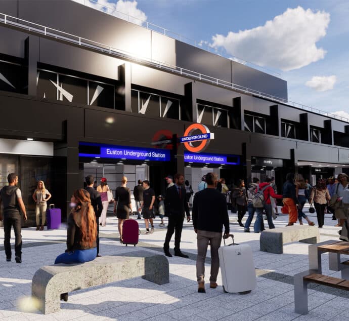 3DReid Euston Station Transformation