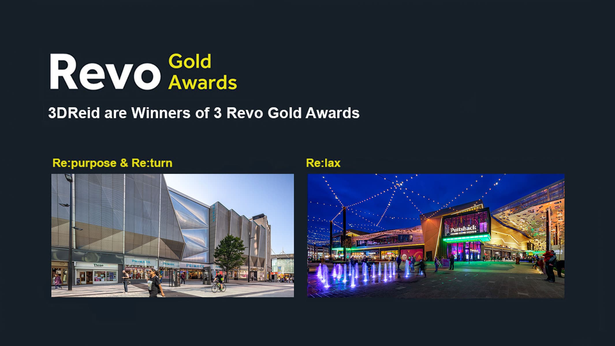 3DReid take home 3 Revo Gold Awards Banner
