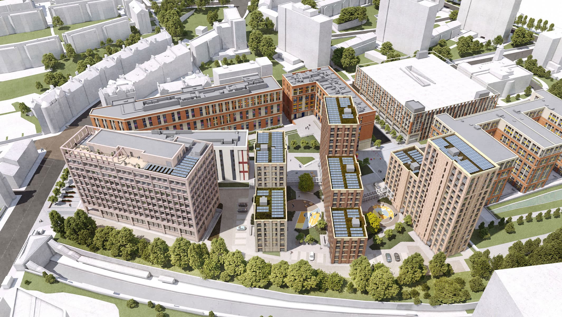 Mixed-use development plans submitted for Collegelands, Glasgow