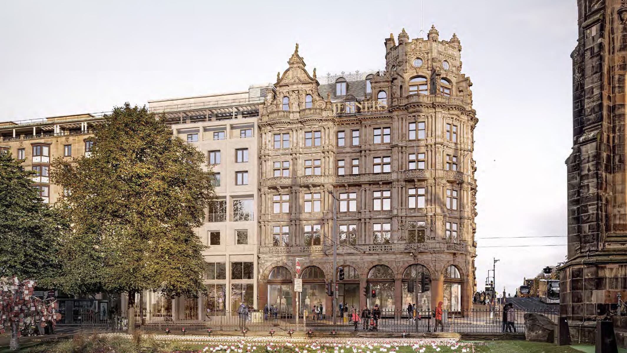 Planning Approval for Jenners restoration in Edinburgh