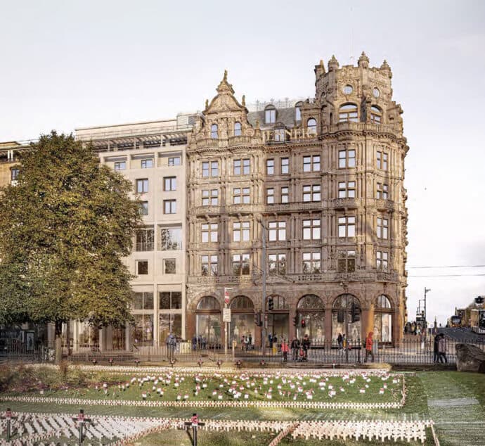 Planning Approval for Jenners restoration in Edinburgh Featured