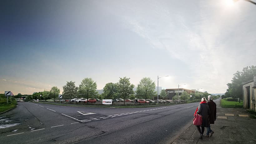 Planning submitted for new £40m logistics hub