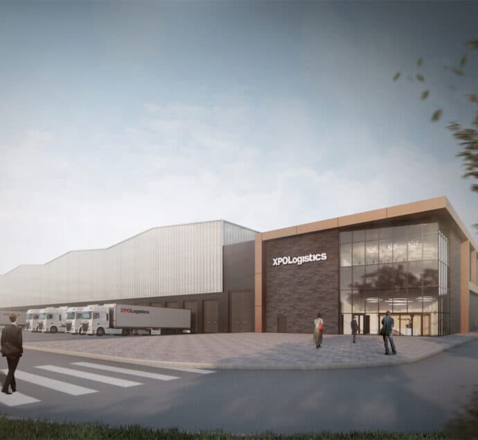 Planning submitted for new 40m logistics hub Newarthill Motherwell Featured