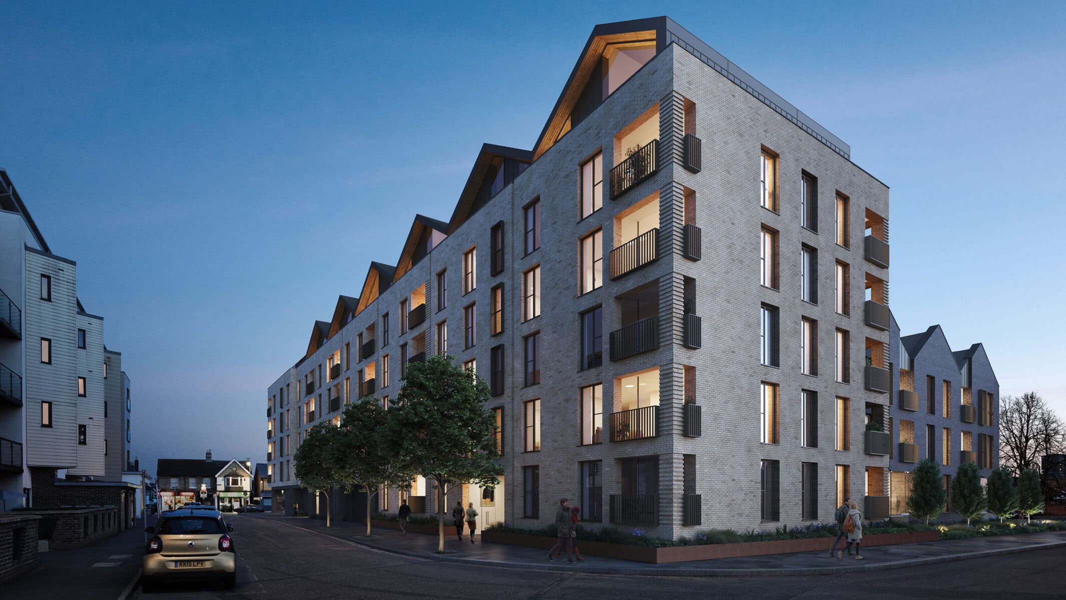 159 175 Station Road Architecture Residential 3DReid