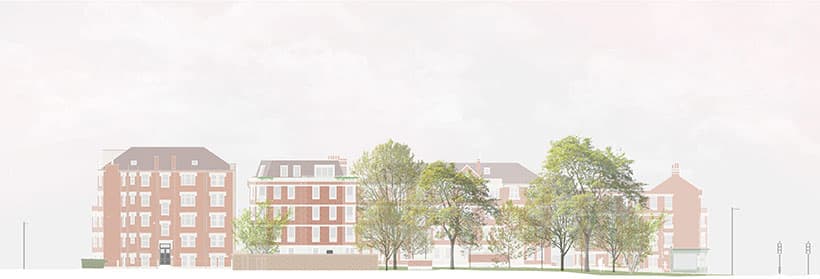 Planning Submitted for Colehill Gardens, London | 3DReid