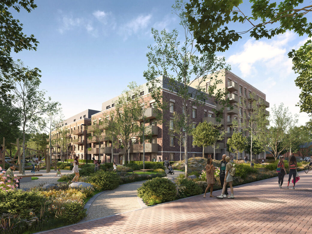 3DReid Planning Approval For Sustainable Community Development In Newham