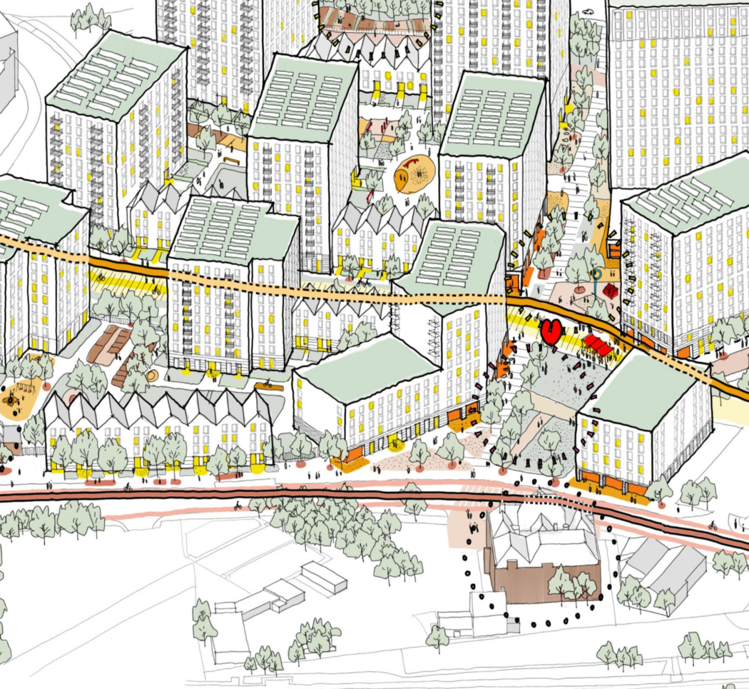 Masterplanning Place making approach