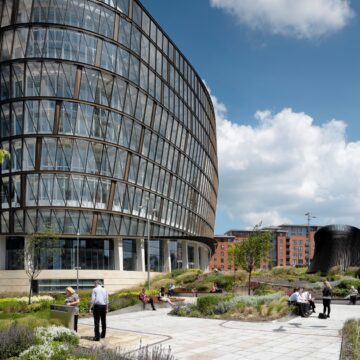 The Cooperative Group Headquarters in Manchester, One Angel Square.