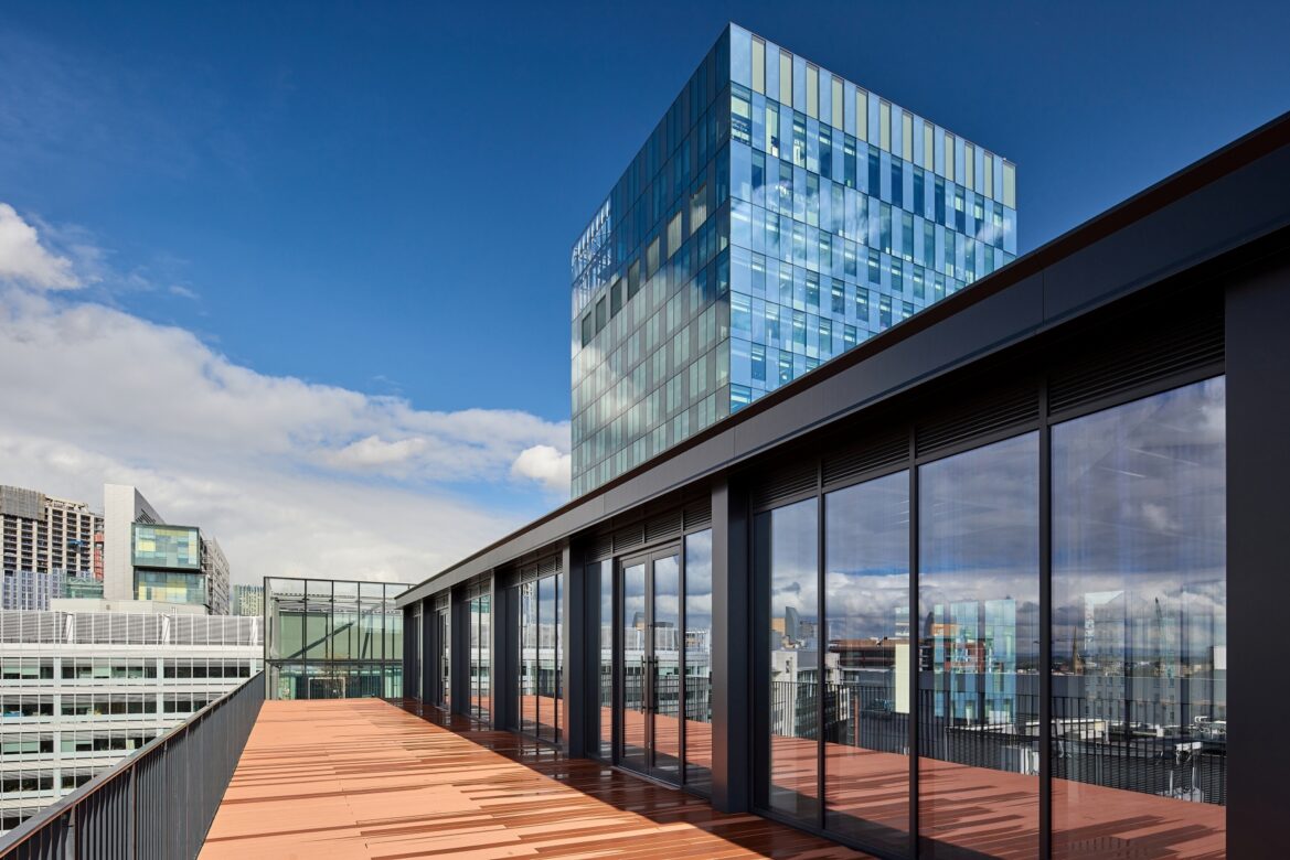 ABC Buildings, Manchester - rooftop-pavilion