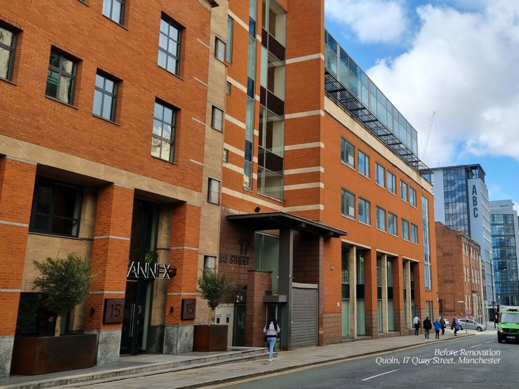 Quoin, 17 Quay Street, Manchester, Before Renovation