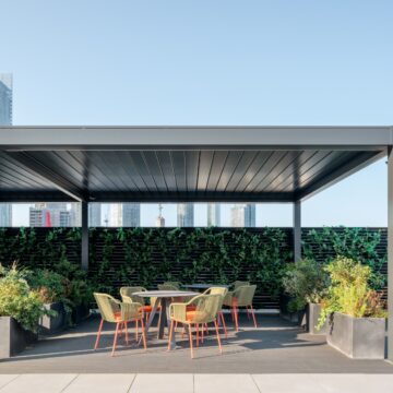 Quoin, Manchester Workplace Refurbishment - Outdoor rooftop space