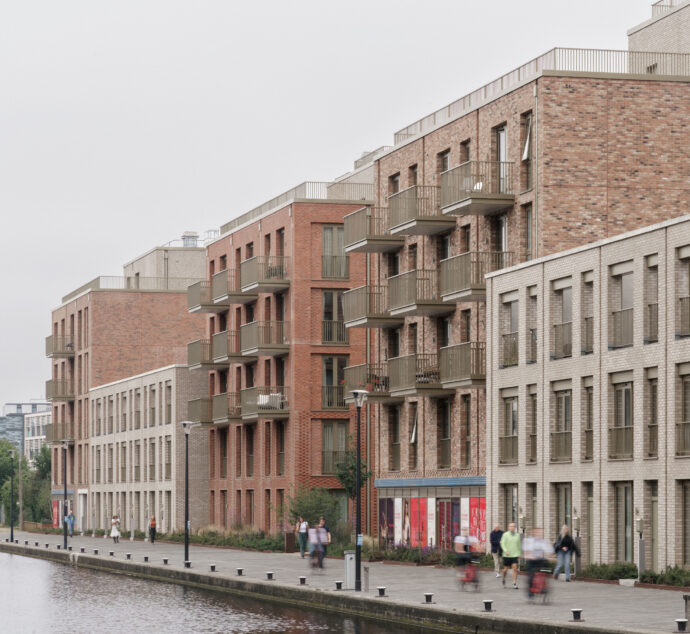 Fountainbridge, Edinburgh - waterfront view