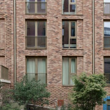 New Fountainbridge, Edinburgh, Union Canal Courtyard